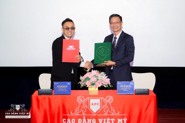 Ký kết hợp tác doanh nghiệp giữa trường Cao đẳng Việt Mỹ và Công ty Cổ phần Truyền thông đa phương tiện GDL