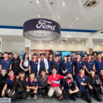sinh viên ngành Công nghệ Kỹ thuật Ô tô trường Cao đẳng Việt Mỹ đã có cơ hội tham gia chuyến tham quan Bến Thành Ford